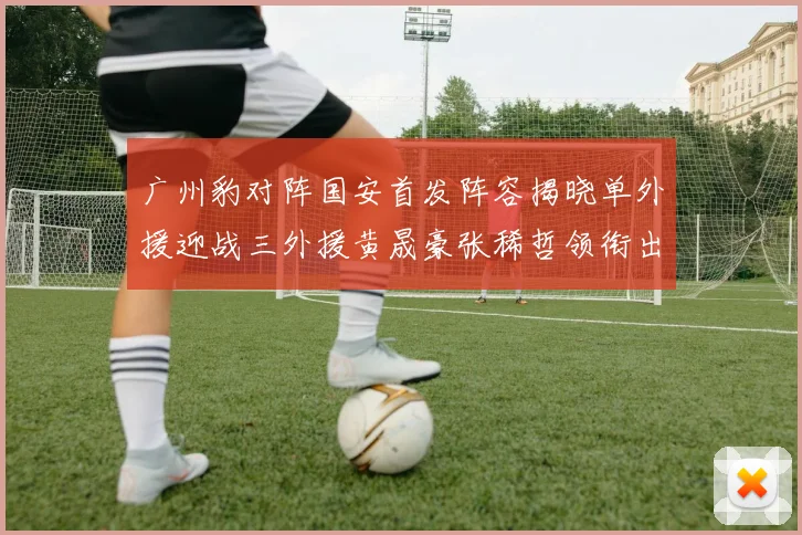 广州豹对阵国安首发阵容揭晓单外援迎战三外援黄晟豪张稀哲领衔出战